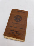 Original World War Two American Army Identification Card