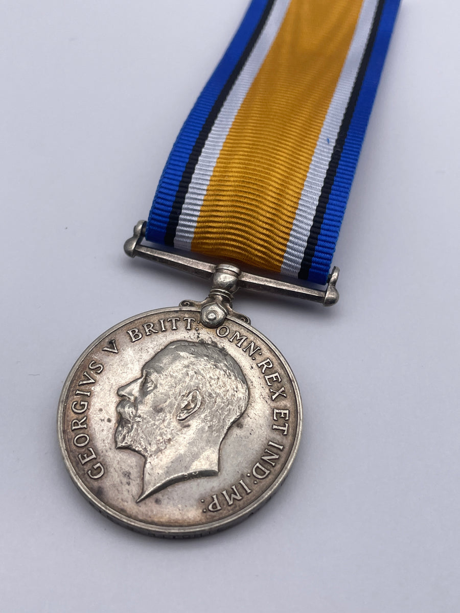 Original World War One British War Medal, Pte Ritchie, Army Service Co ...