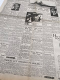 Original World War Two Newspaper, Daily Mail, 28 December 1943, Sinking of the Scharnhorst