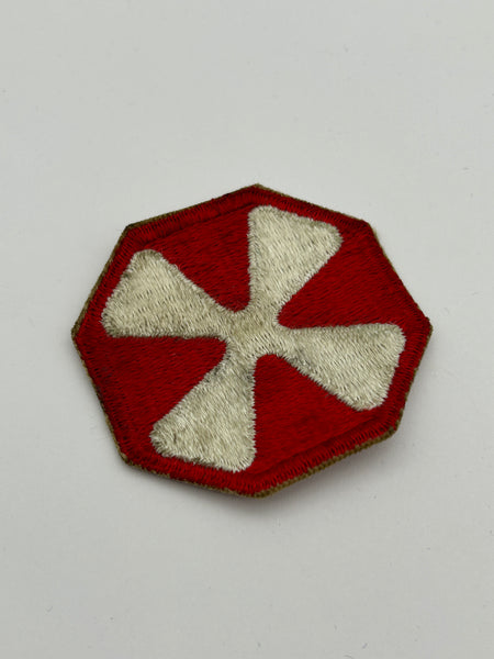 Original World War Two American 8th Army Patch