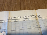 Original War Office Map, Second War Revision 1940, Berwick upon Tweed