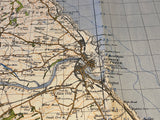 Original War Office Map, Second War Revision 1940, Berwick upon Tweed