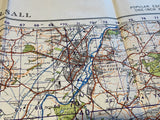 Original War Office Map, Second War Revision 1940, Burton and Walsall