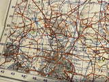 Original War Office Map, Second War Revision 1940, Burton and Walsall