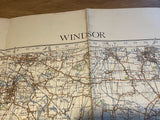 Original War Office Map, Second War Revision 1940, Windsor