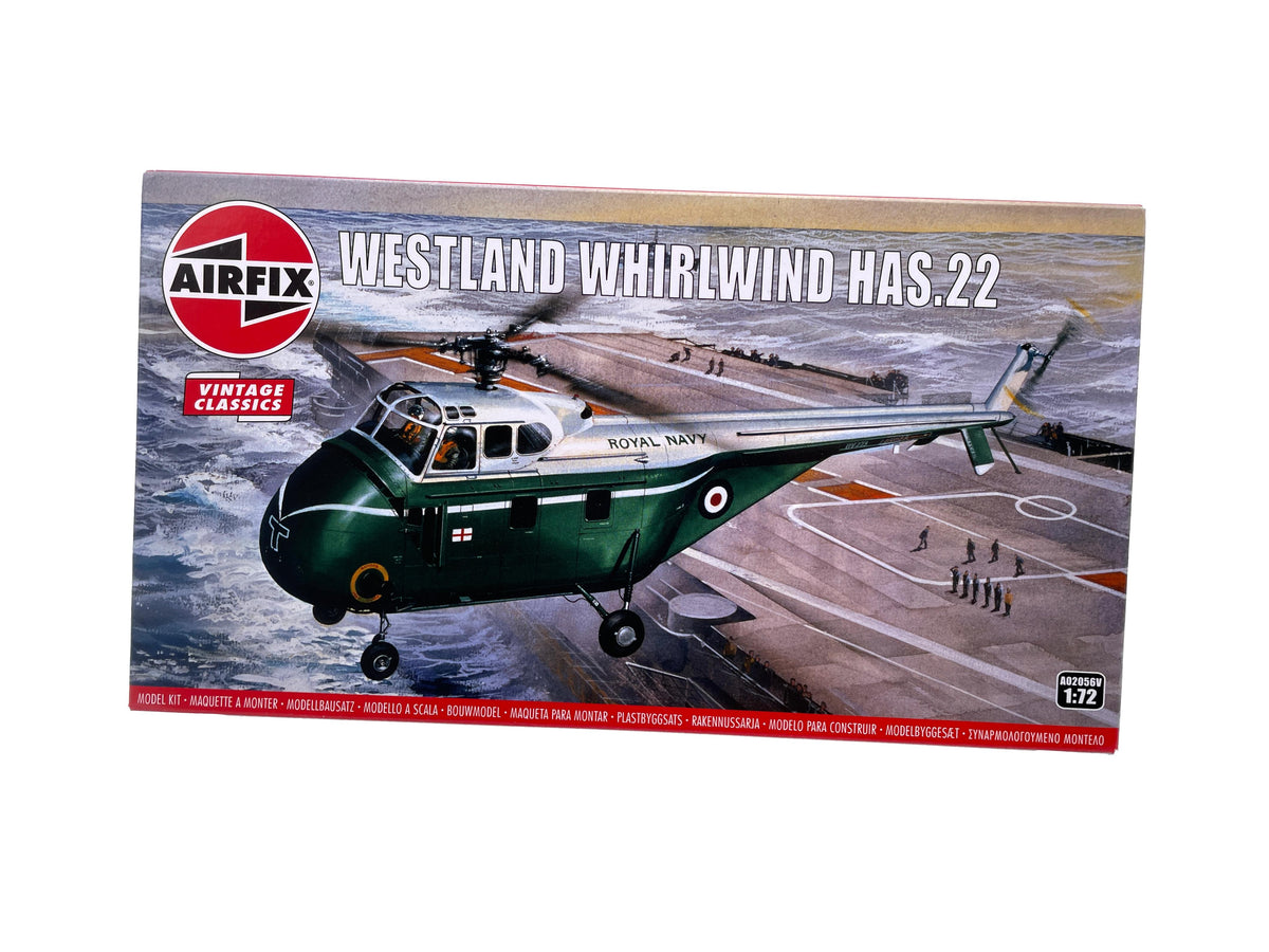 Airfix A02056V Westland Whirlwind HAS.22, 1/72 Scale – Hornbeam Militaria