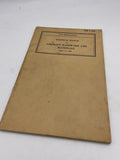 Original World War Two American Army Technical Manual, TM 1-424, Aircraft Hardware and Materials