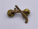 Original American Officer's U.S. Collar Dog, Military Police