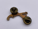 Original American Officer's U.S. Collar Dog, Military Police