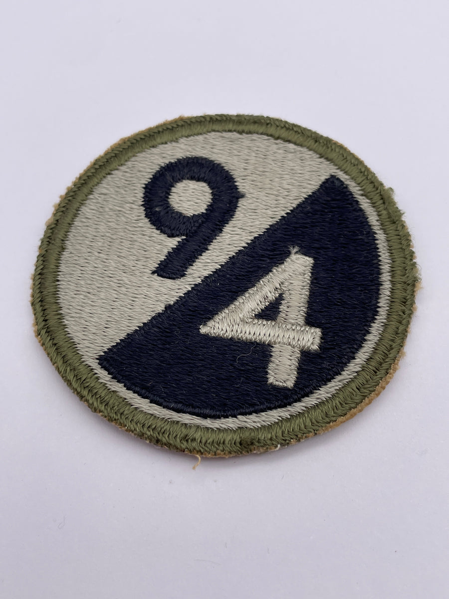 Original World War Two American 94th Infantry Division Patch – Hornbeam ...