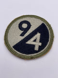 Original World War Two American 94th Infantry Division Patch