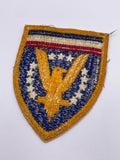 Original World War Two American European Theatre of Operations HQ Patch
