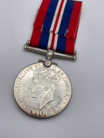 Original World War Two Canadian 1939/45 War Medal, Silver