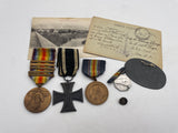 Original World War One American Medal Grouping, Incl. Victory Medal, Five Clasps, 28th Infantry Division