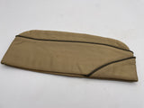 Original American Tan Garrison Cap, Officer Piping, 7 1/4