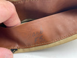 Original American Tan Garrison Cap, Officer Piping, 7 1/4