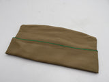 Original Korean War Era American Tan Garrison Cap, Staff Specialist, Size 7 1/8