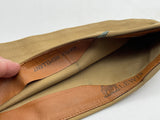 Original American Tan Garrison Cap, Infantry Piped, Sterling DUI, Size 7 1/4