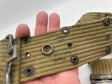 Original World War Two American Pistol Belt, 42 Inches+, OD3