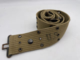 Original World War Two American Pistol Belt, 43 Inches+, OD3
