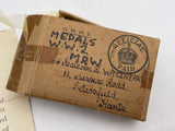 Original World War Two Medal Grouping, Seaman Waterfall of Petersfield