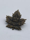 Original World War Two Era Sweetheart Brooch, Canadian Maple Leaf