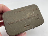 Original World War Two Era Spare Parts Tin No.1, 1942