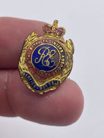 Original Post World War Two Era Royal Engineers Association Button Hole