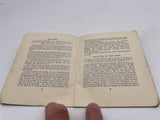 Original World War Two British Manual, "First Aid to the Injured"
