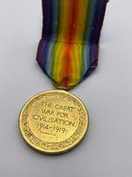 Original World War One Victory Medal, Pte Levy, New Zealand Expeditionary Force