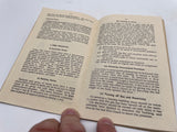Original World War Two British Manual, "The Fire Guards Handbook"