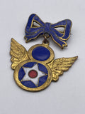 Original World War Two Era Sweetheart Brooch, American 8th Air Force