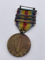 Original American World War One Victory Medal, Three Clasps
