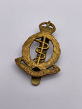 Original King's Crown Royal Army Medical Corps Cap Badge