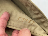 Original American Tan Garrison Cap, Unpiped, Size 6 3/4