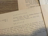 Original World War Two Paperwork Group, 8th Air Force, 401st Bomb Group