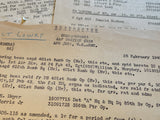 Original World War Two Paperwork Group, 8th Air Force, 401st Bomb Group
