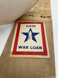 Original American War Bonds Sales Book, 6th War Loan
