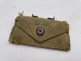 Original American First Aid Pouch, OD3, 1942 Dated