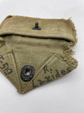 Original American First Aid Pouch, OD3, 1942 Dated
