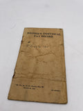 Original World War Two American Soldier's Individual Pay Record