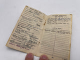 Original World War Two American Soldier's Individual Pay Record