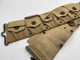 Original World War One American M-1910 Cartridge Belt