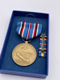 Original World War Two American Campaign Medal, Boxed