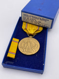 Original World War Two American Defense Service Medal, Boxed