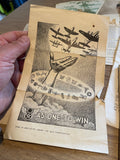 Original World War Two Photograps and Papers, 8th Air Force, 490th Bomb Group, RAF Eye