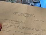 Original World War Two Photograps and Papers, 8th Air Force, 490th Bomb Group, RAF Eye