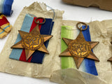 Original World War Two Medal Grouping, Shipping and Seamen Box, R.N. Hurst
