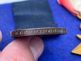 Original World War One Trio, 1887 Jubilee Medal, Police Interest, Pte Cunningham