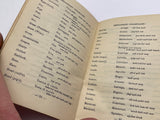Original Pre World War One Booklet, Italian Phrase Book